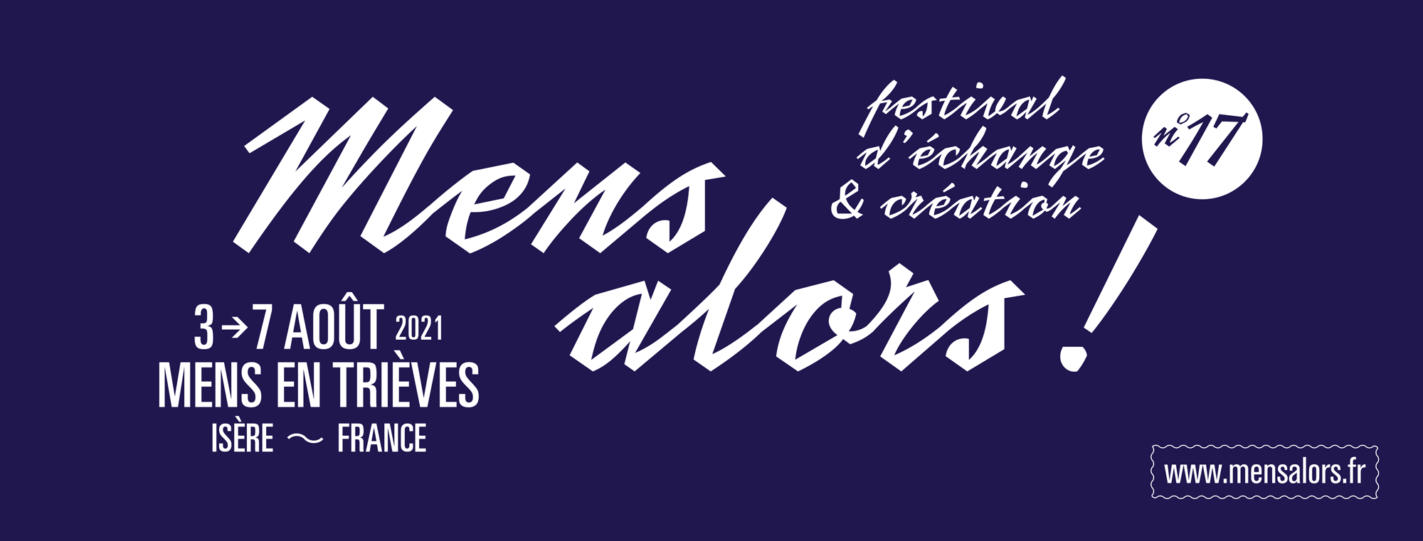 Mens alors : 3 – 7 août