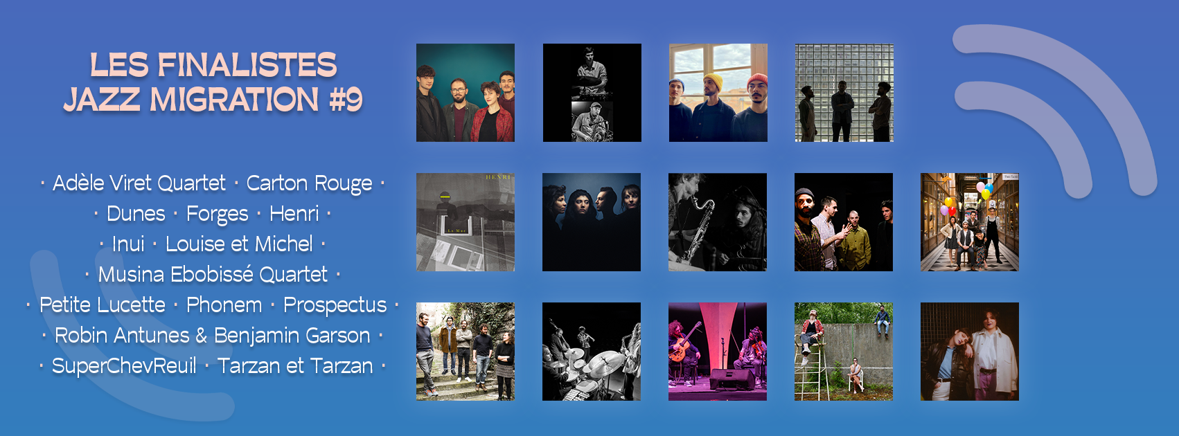 Découvrez les groupes finalistes Jazz Migration #9
