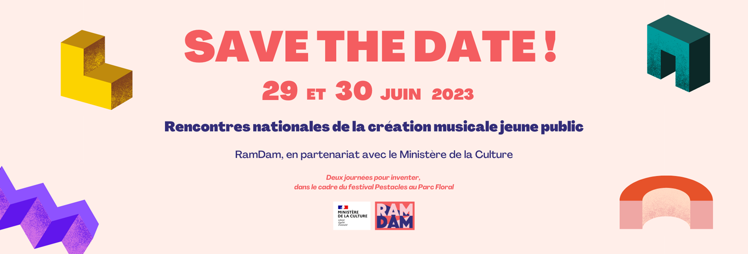 [Relai] Rencontres nationales de la création musicale jeune public