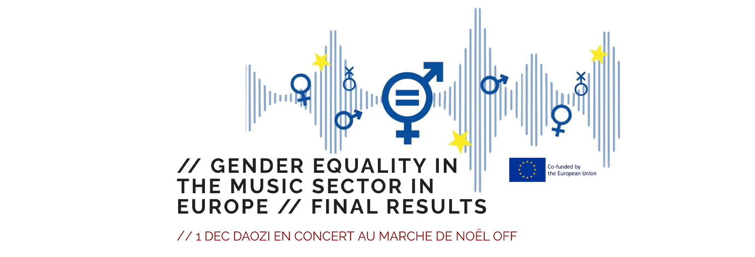Rencontres professionnelles européennes pour l&rsquo;égalité de genre dans le secteur musical organisées par la Sturm Production